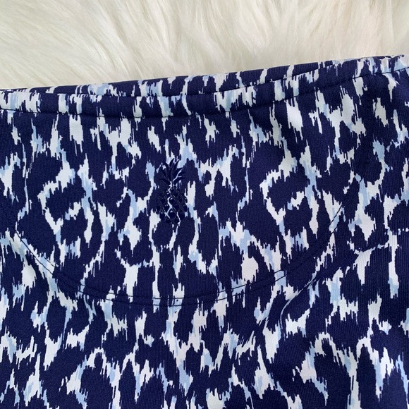 Tommy Bahama Aubrey Chic Cheetah Island zone Top Blue Summer UPF 30 Size M - Picture 9 of 14